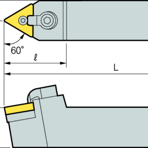 TNMG Nutral Holder 60° (MTENN-M16)